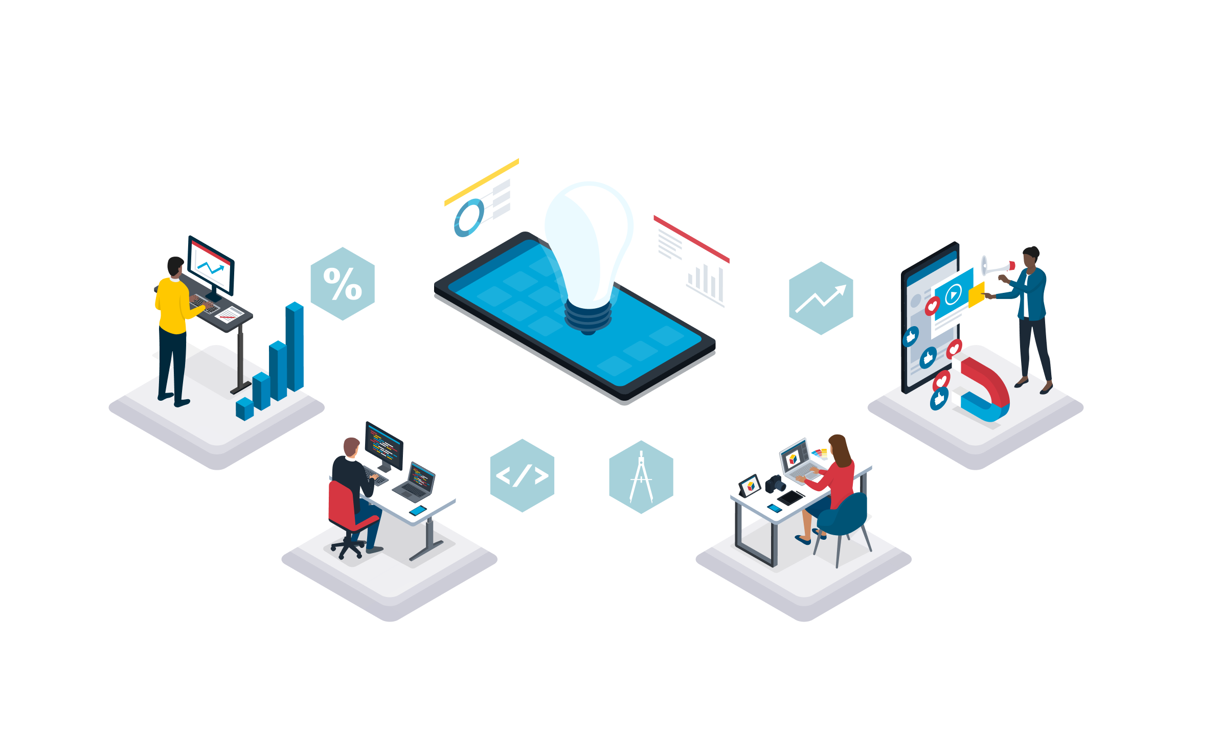 チームイラスト